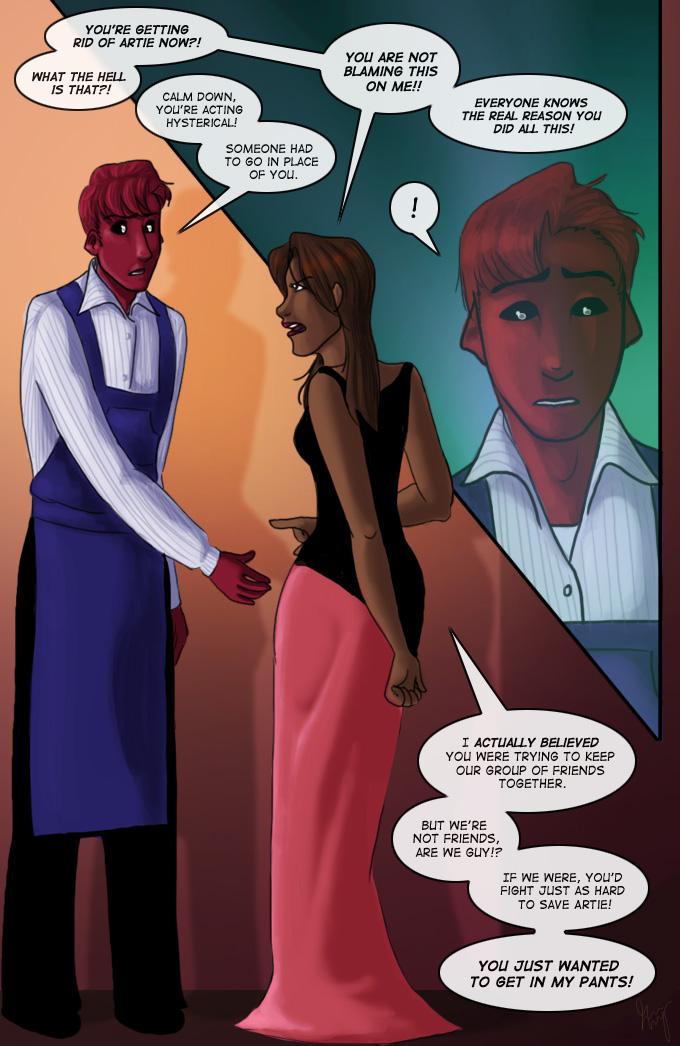 Page 119:: "The Truth Comes Out."