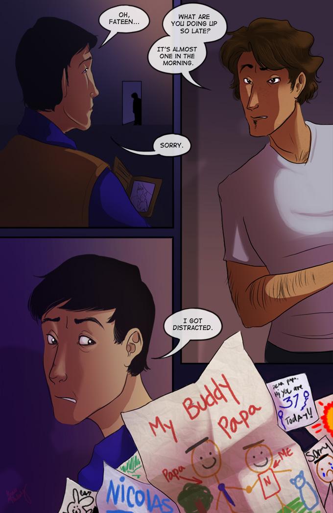 Page 167:: "Distracted."