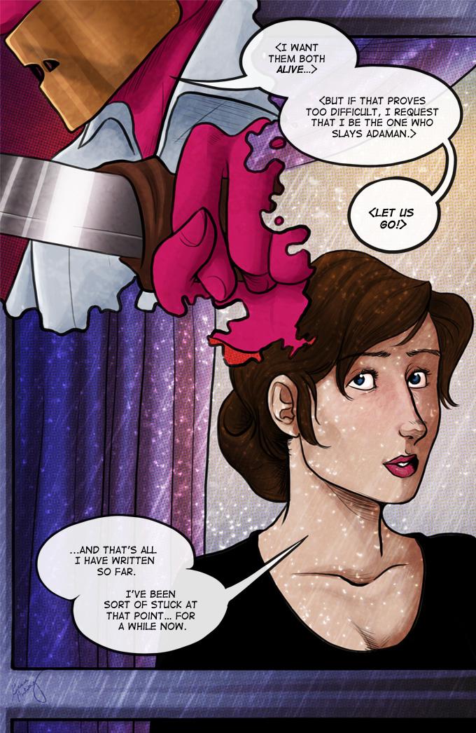 Page 208:: "Stuck."