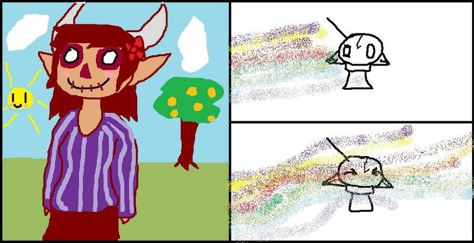 Grad faces a demon