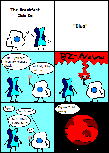 Eggy and Bacon #9: Blue