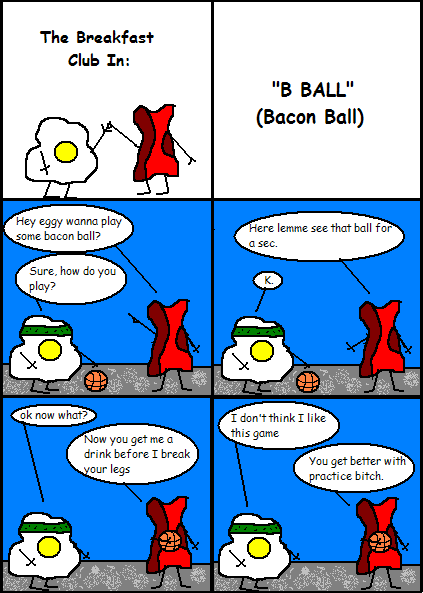 Eggy and Bacon #13: BBall (Bacon Ball)