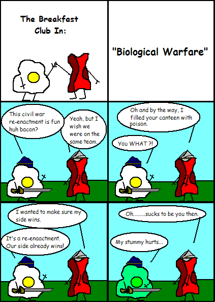 Eggy and Bacon #20:  "Biological Warfare"