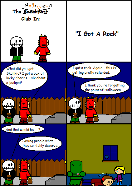 Skullkid and Devil #1: I Got A Rock