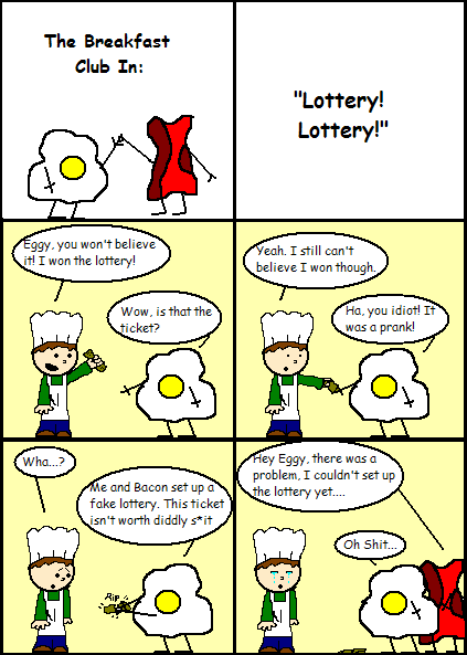 Eggy and Bacon #42: "Lottery! Lottery!"