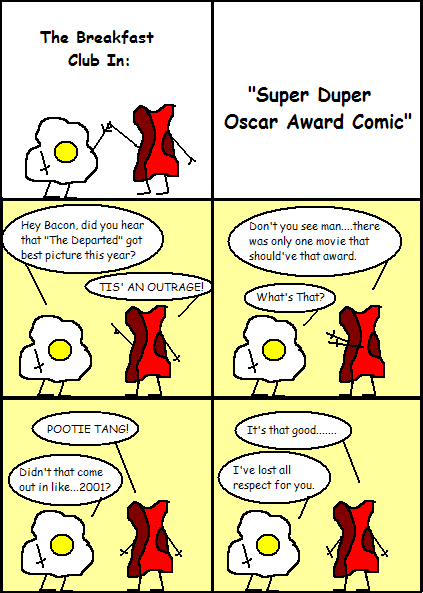 Eggy and Bacon #60: "Super Duper Oscar Award Comic"