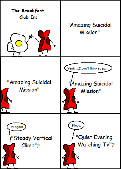 Eggy and Bacon #63: "Amazing Suicidal Mission"