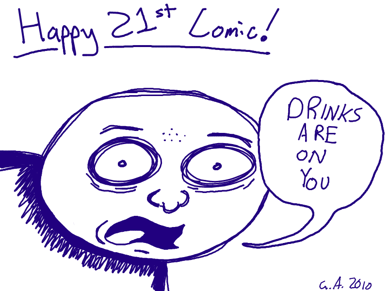 21 - Happy 21st Comic!