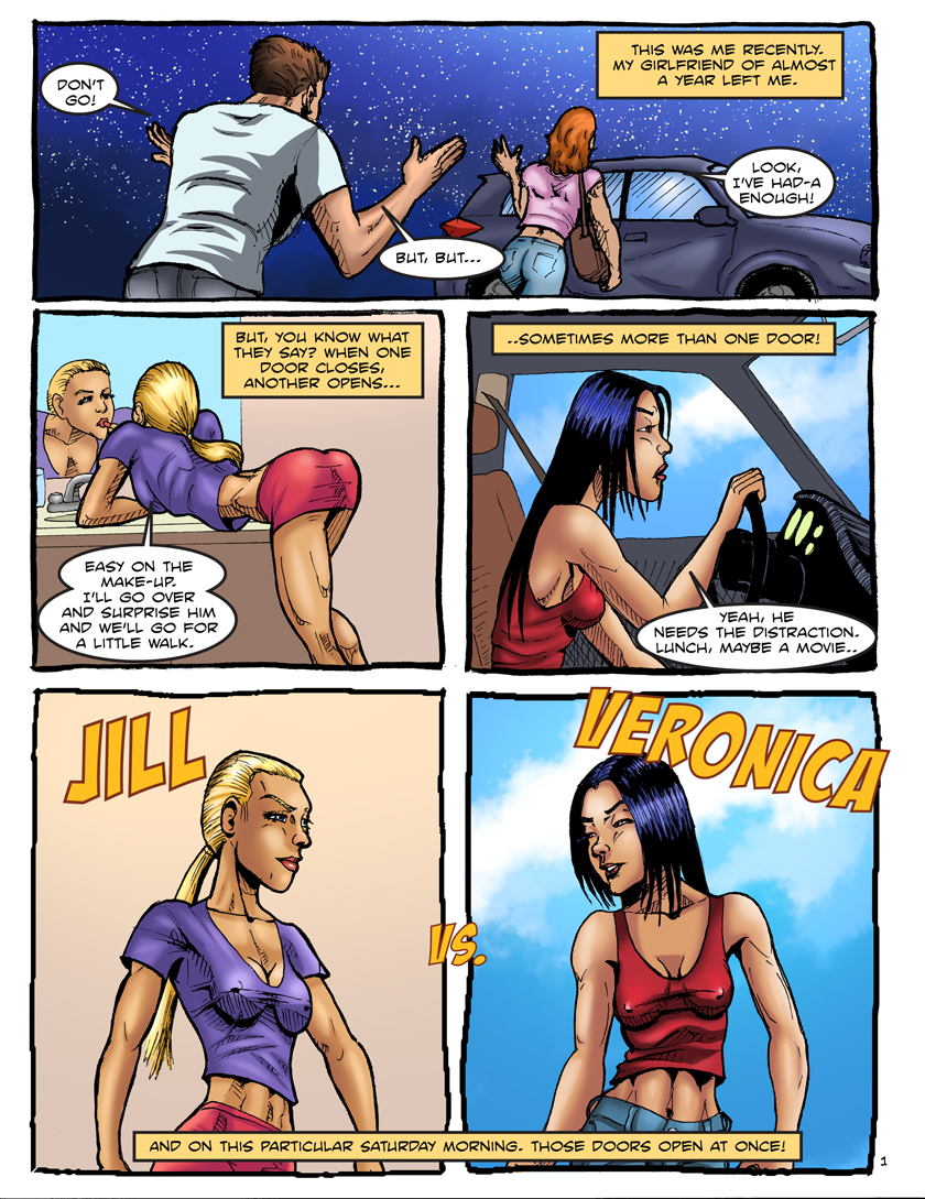 Grudgefight Jill vs Veronica Pg 1