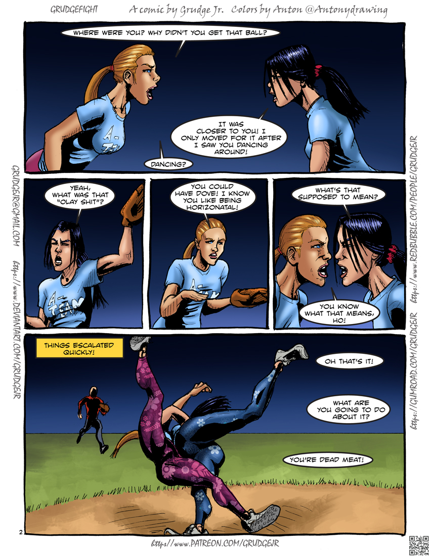 Grudgefight Jill vs Veronica 2 Page 2