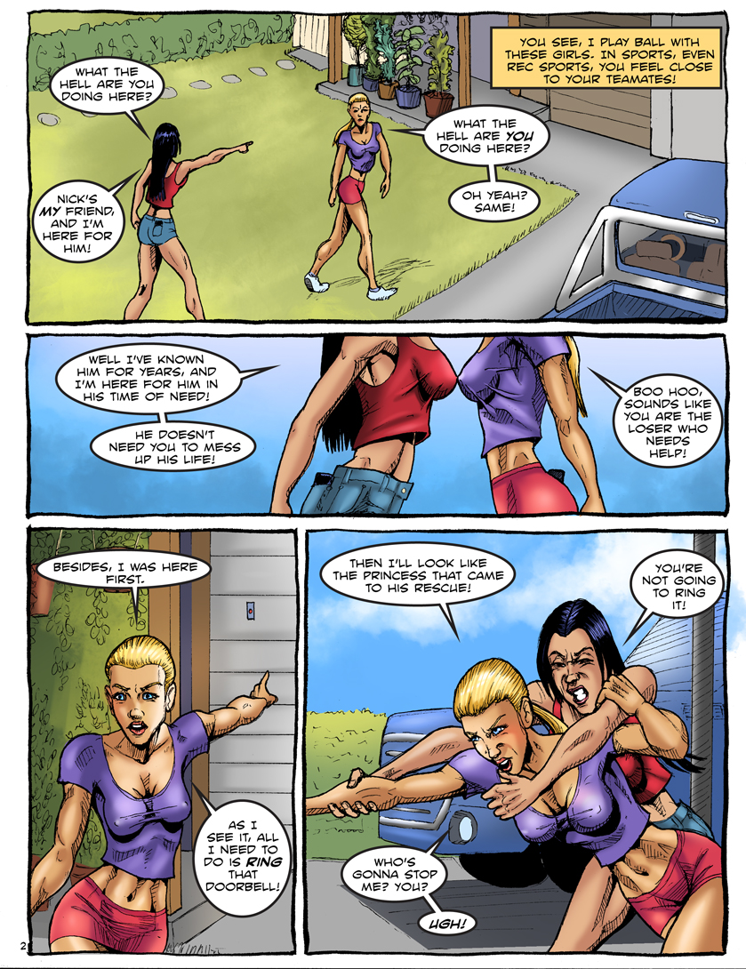 Grudgefight Jill vs Veronica Pg2