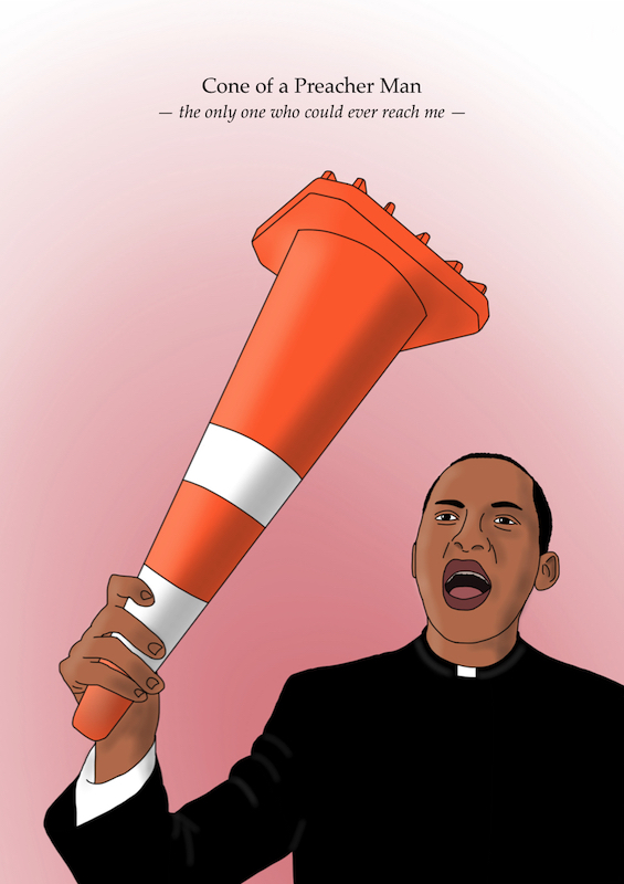 2c#26 -- Cone of a Preacher Man