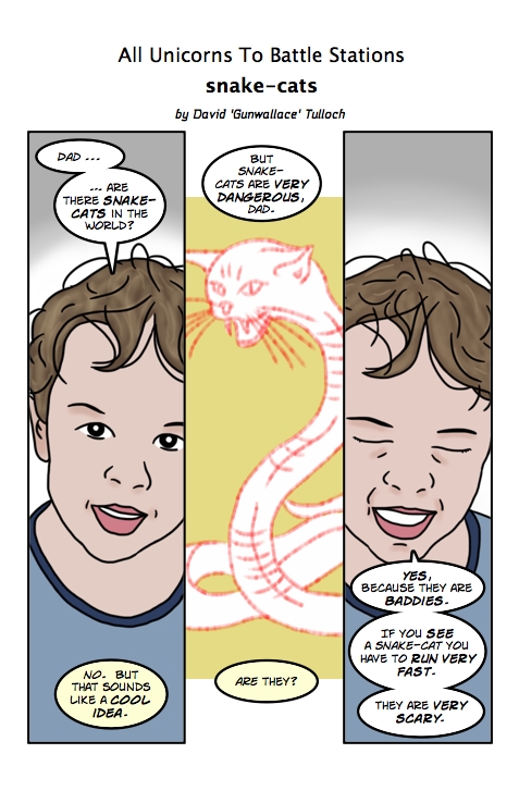 snake-cats, 1 of 2