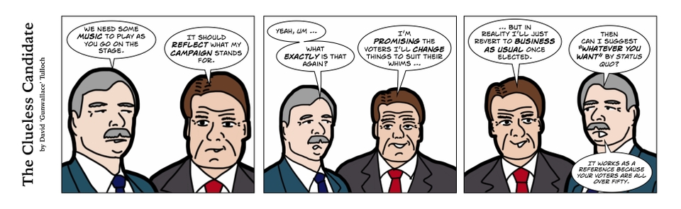 Clueless Candidate #2