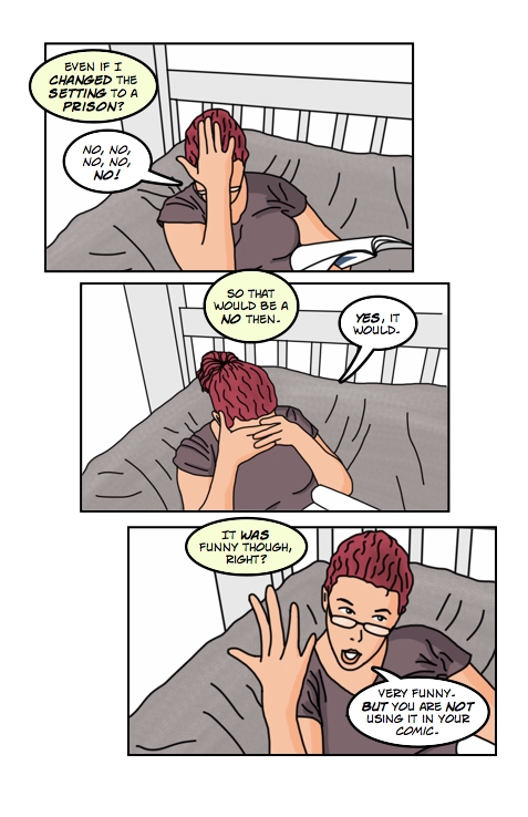 the joke that never was, 3 of 4