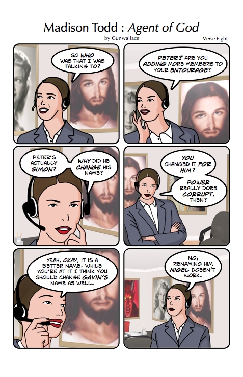Madison Todd, Agent of God (8), 1 of 2