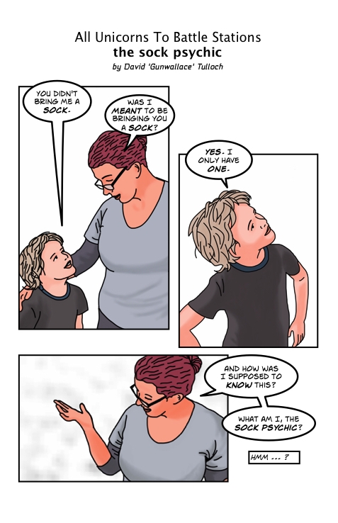 Sock Psychic, 1 of 3