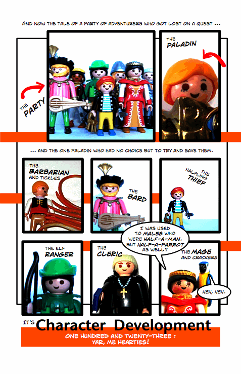 Episode ONE HUNDRED and TWENTY-THREE, 1 of 7
