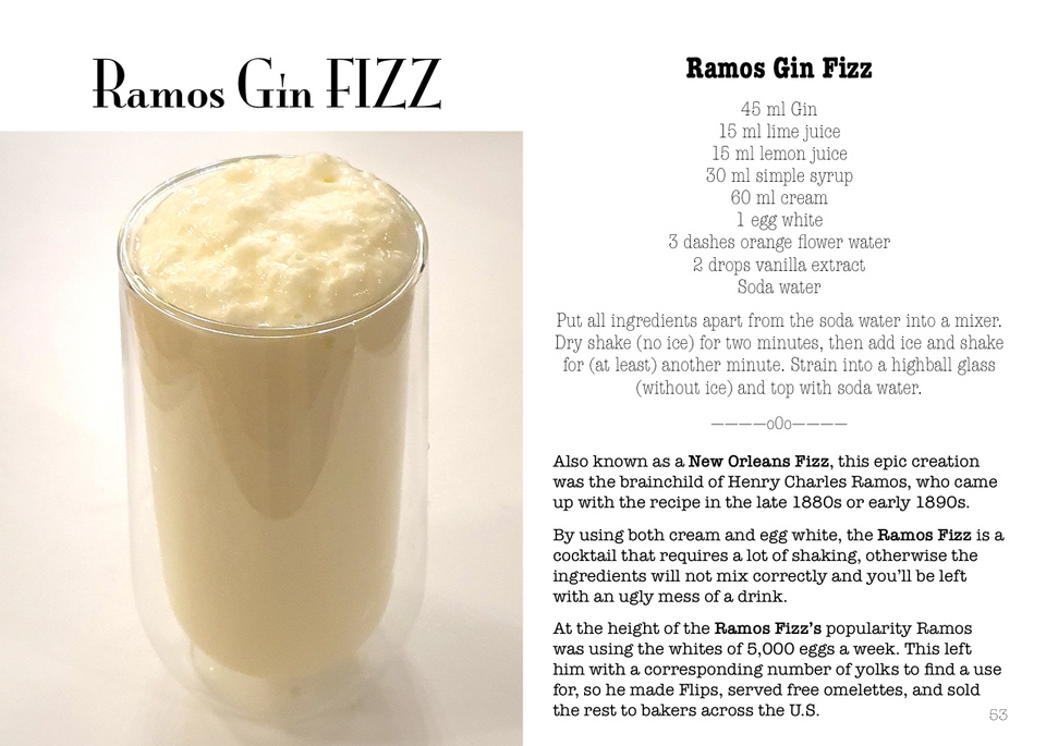 Ramos Gin Fizz