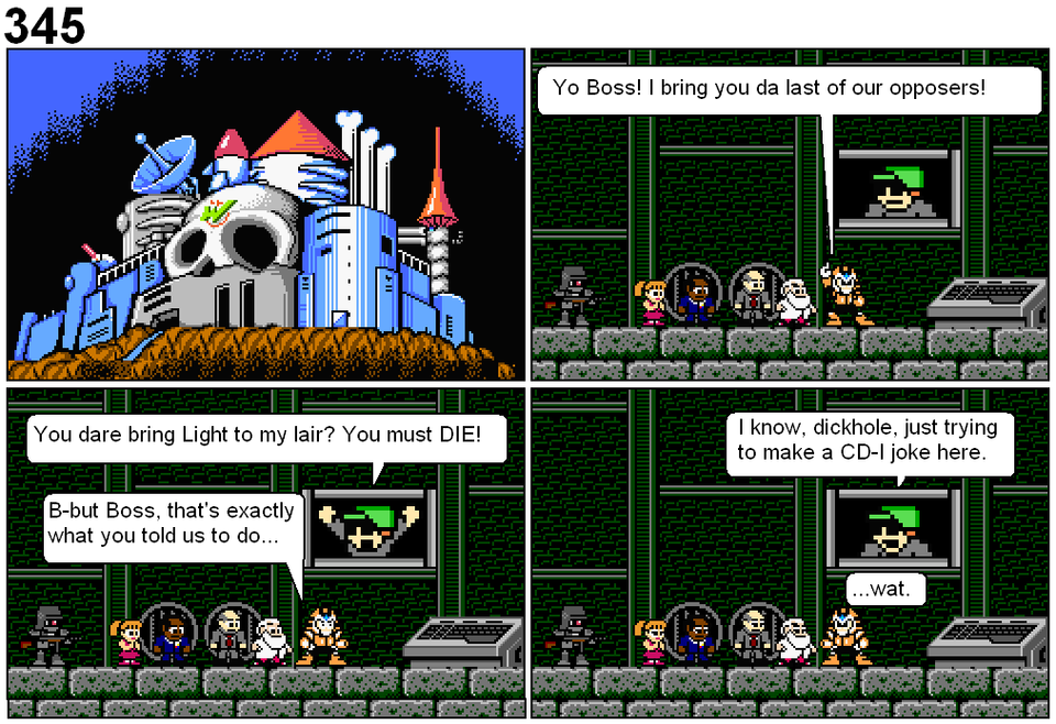 345: You DARE bring Light to my lair?
