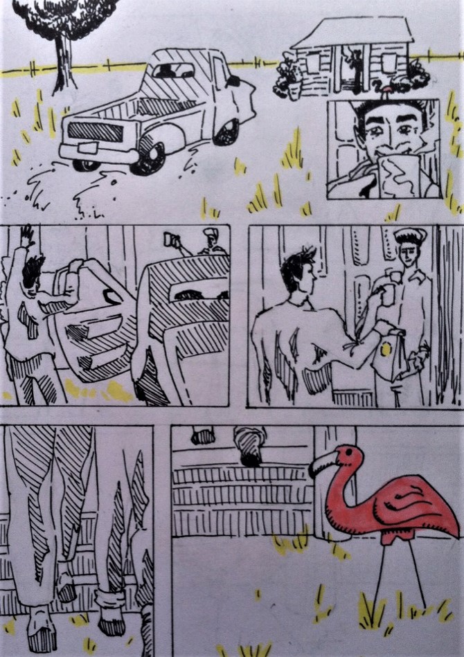 The Flamingo page 01