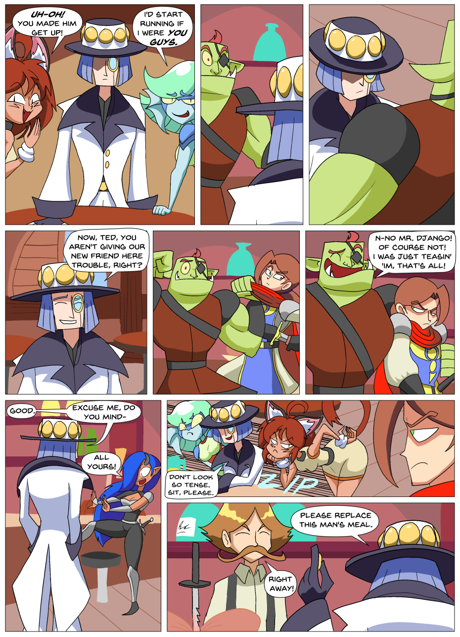 The Bladed Dandy Page 10