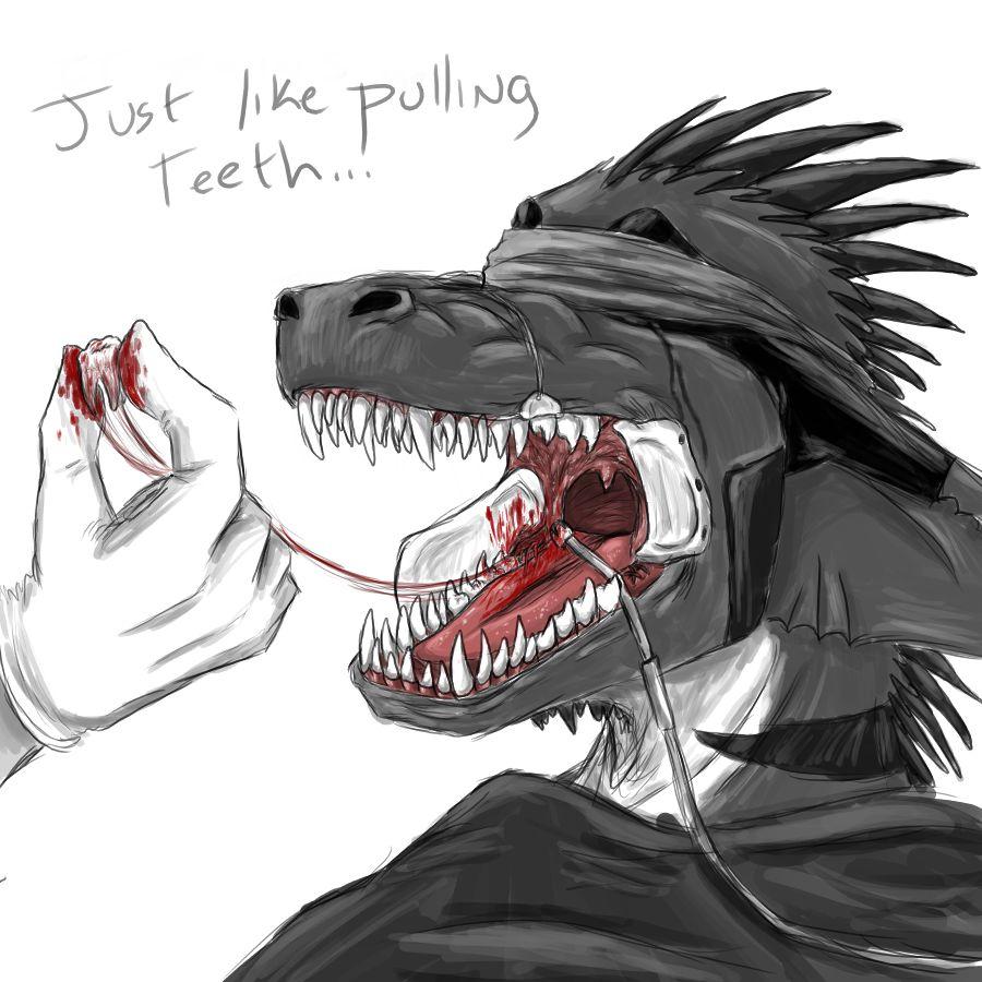 pulling teeth