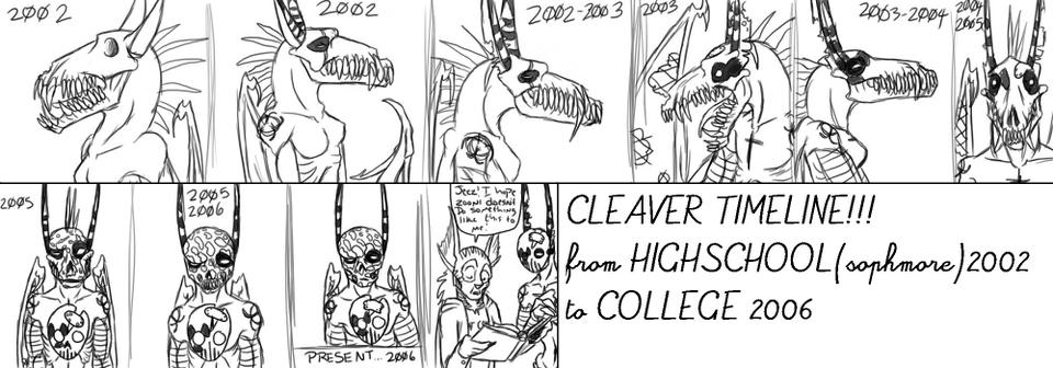 the many faces of cleaver....