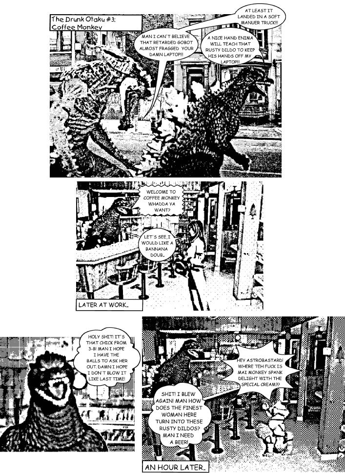 The Drunk Otaku #3: Coffee Monkey