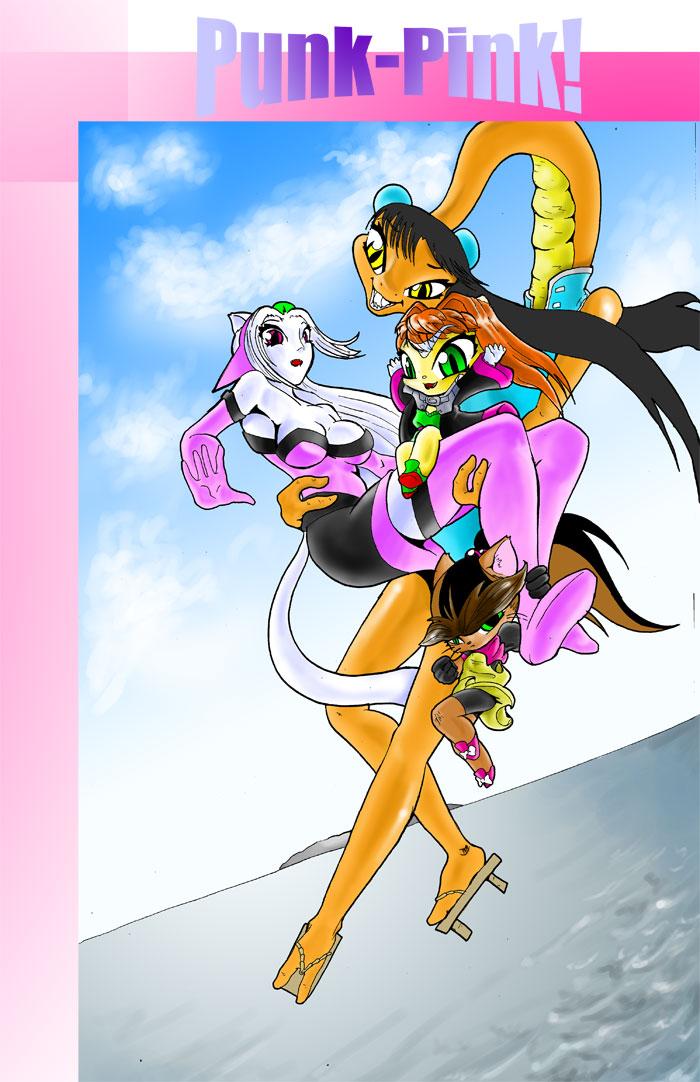 Punk-Pink Prologue! Book 1 cover