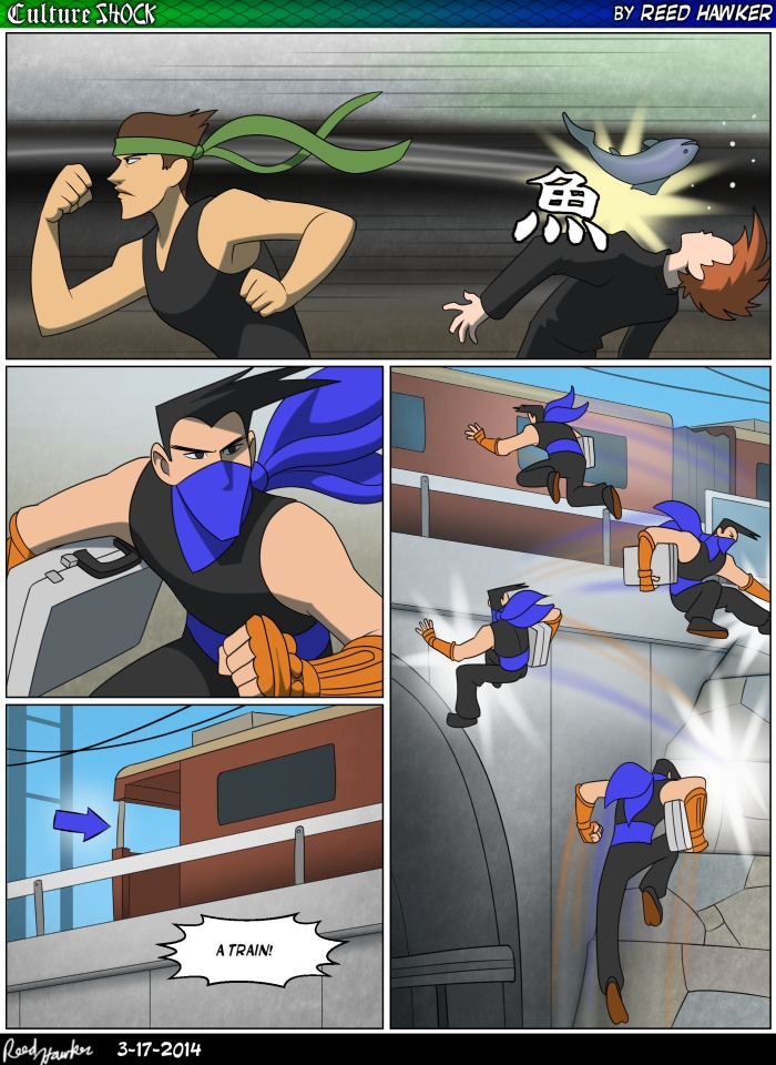 #414 Train Jumping