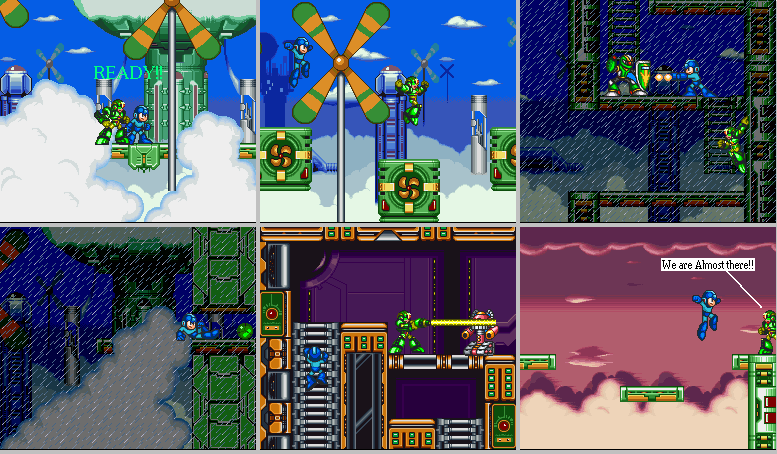 Mega Man VII Saga: Cloudman's Stage