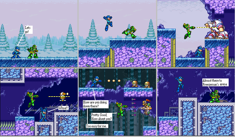 Mega Man VII Saga: Onwards to Freezeman's Stage