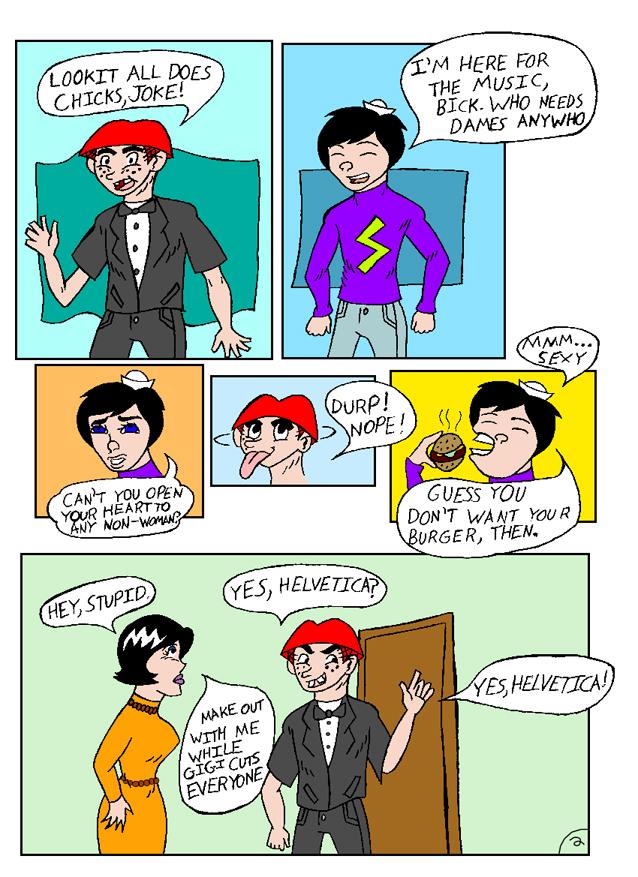 Gigi and Helvetica's Double Digest 02