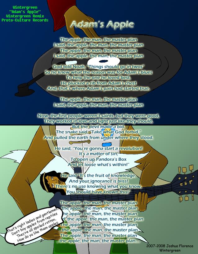 Adam's Apple: Lyrical