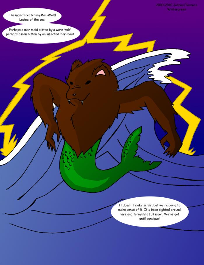 The Rocking Surfer 03: You got your were-wolf in my mer-maid!