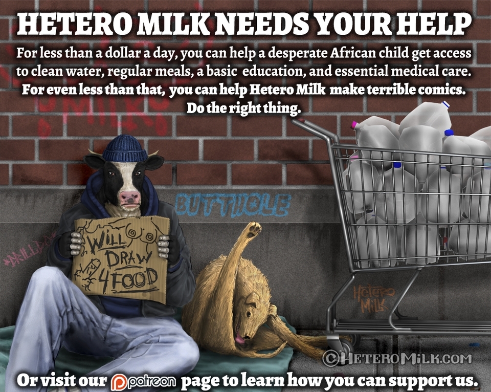 Hetero Milk Needs Your Help