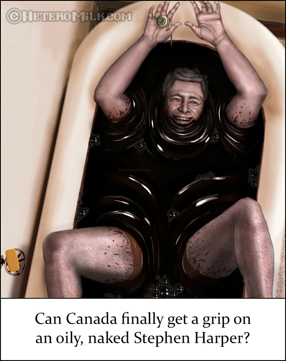 Slippery Stephen Harper