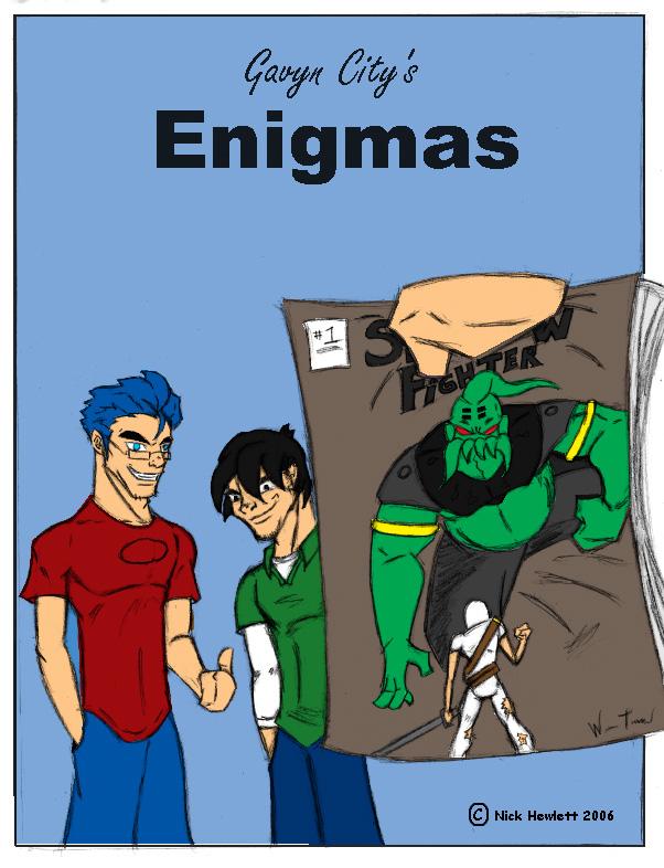 GavynCity Enigmas: Cover1