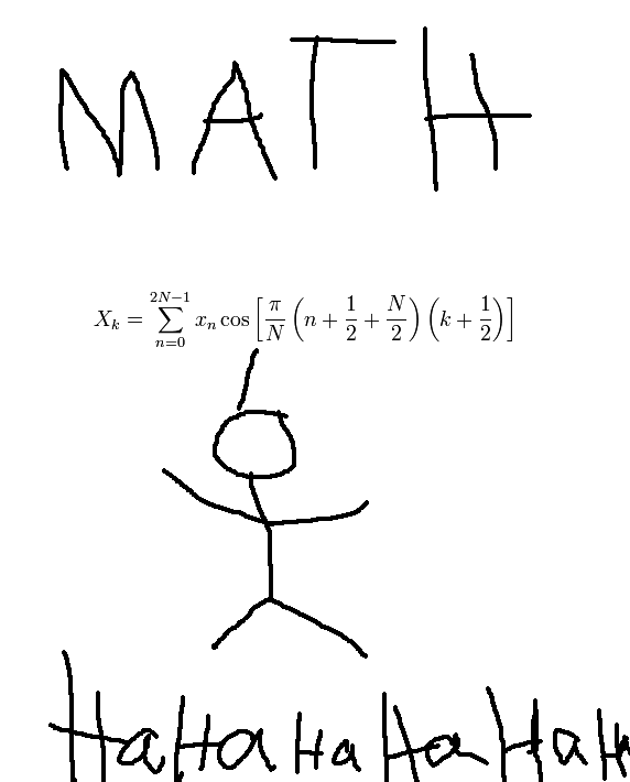 Math is frequent comic fodder