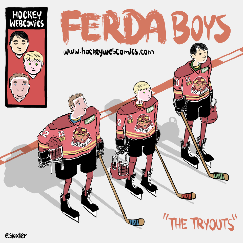 Ferda Boys - "The Tryouts" arc cover