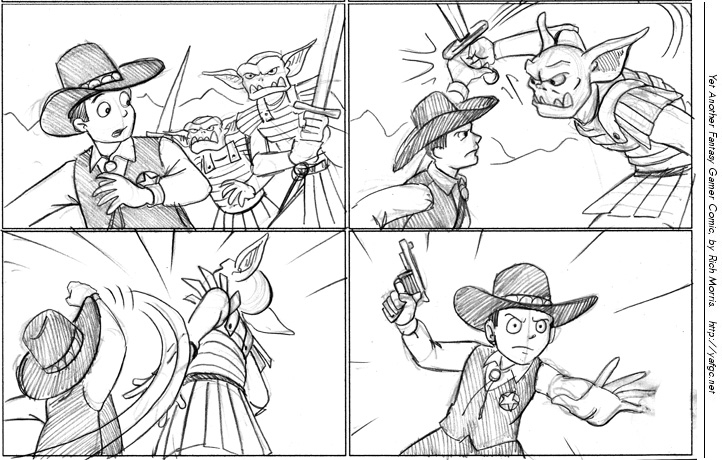 099 - Sword vs. Six Shooter