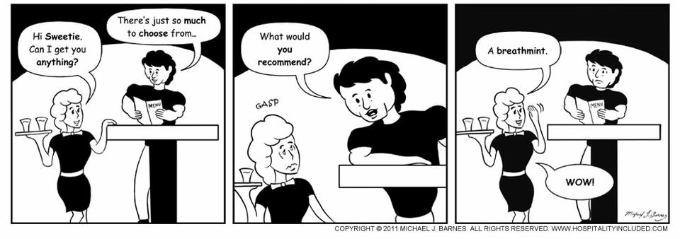 Not on the Menu.