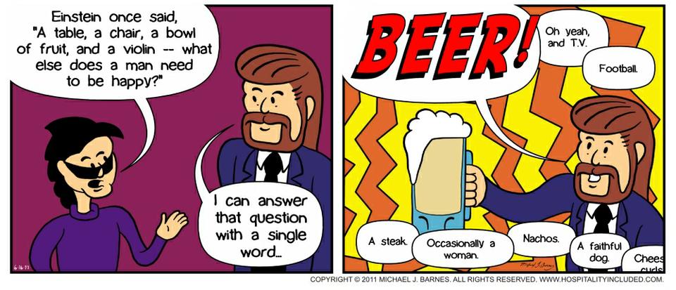 Beer Equals Happiness.