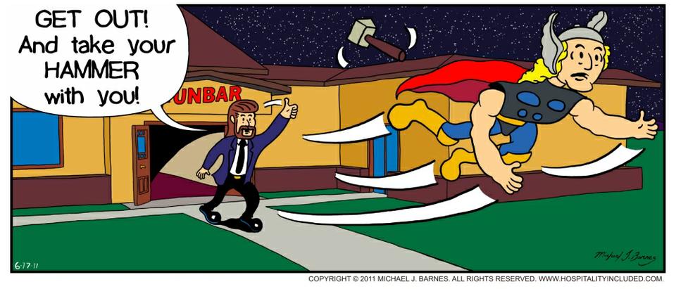 And Take Your Hammer With You.