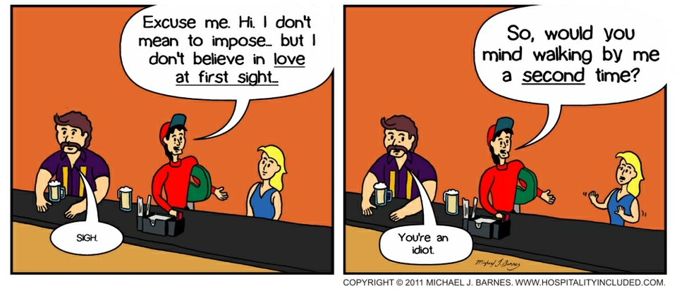 Love At First Sight.