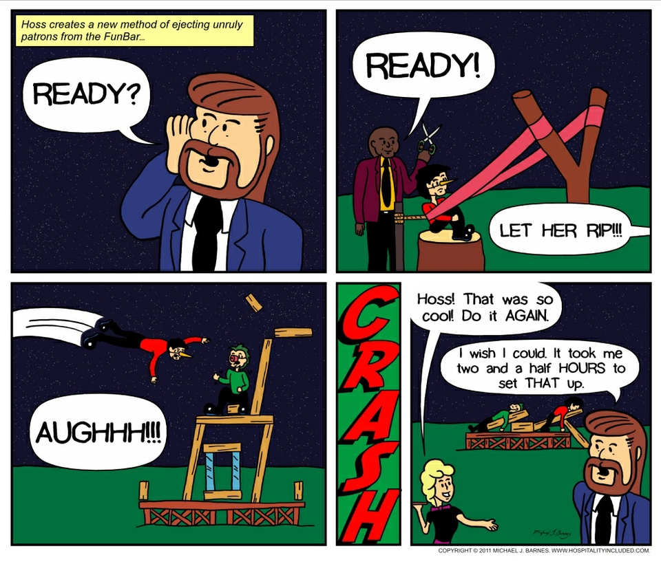 The FunBar And Some Angry Birds.