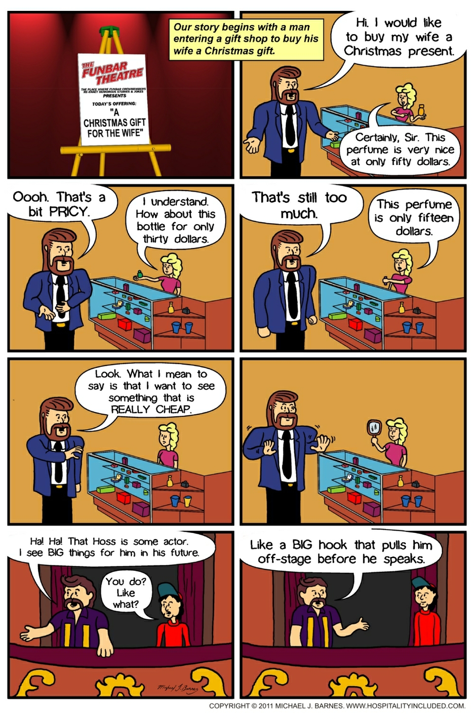 Funbar Theatre -- A Christmas Gift For The Wife.