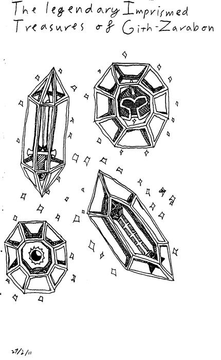 The legendary Imprismed Treasures of Gith-Zarabon