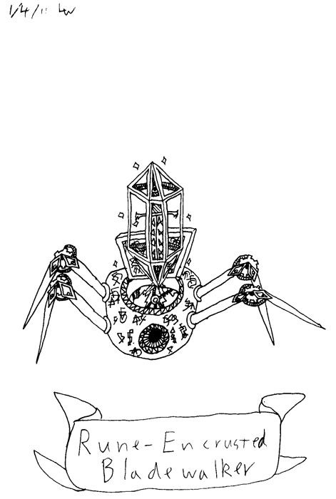 Rune-Encrusted Bladewalker